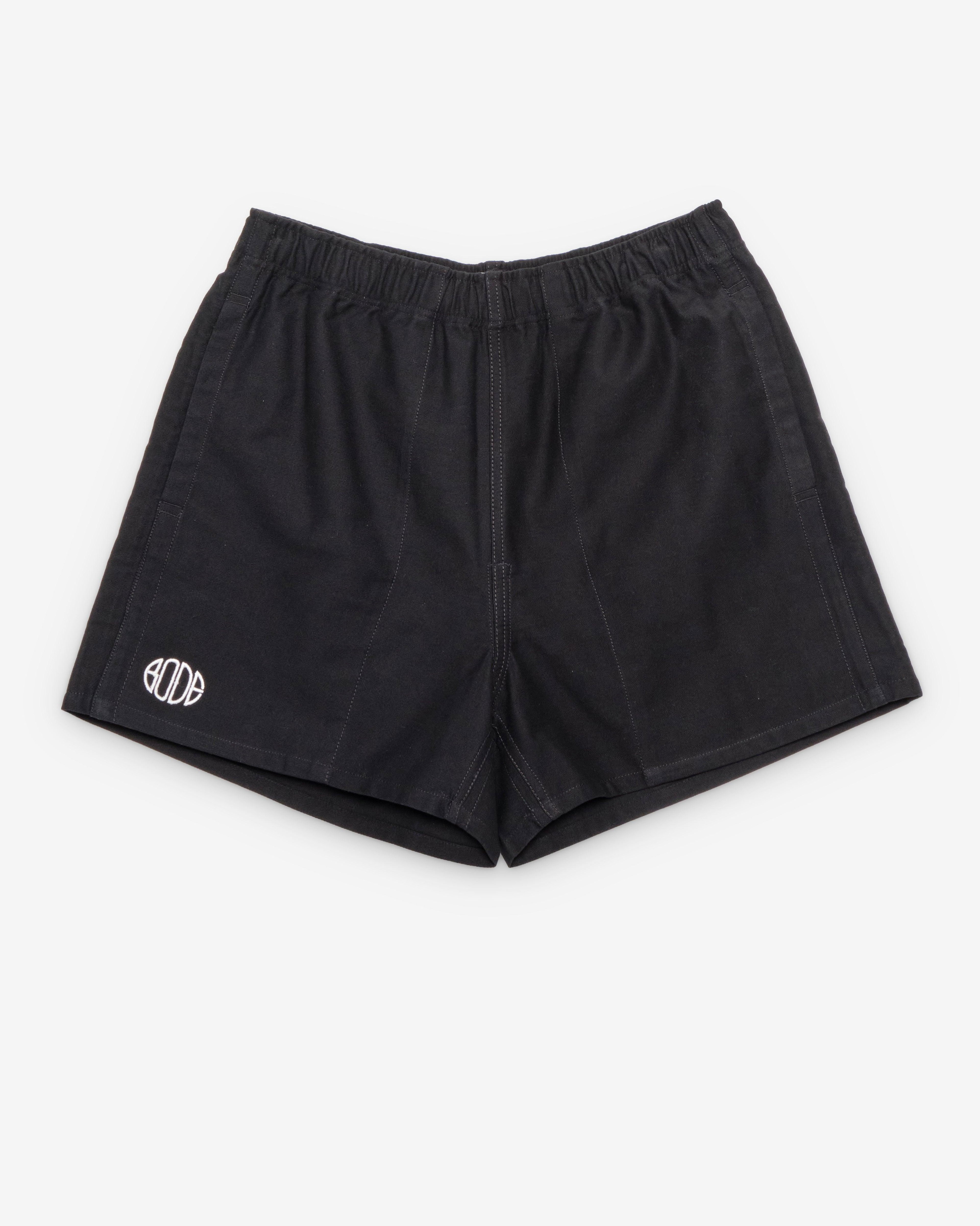 Bode - Men's Filed Shorts - (Black) by BODE