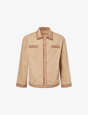 Canteen Relaxed-Fit Cotton Overshirt by BODE