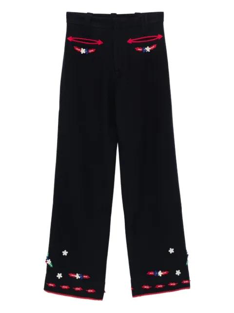 Carroll flowers trousers by BODE