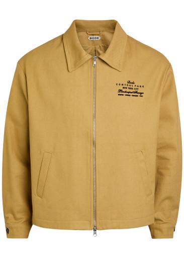 Central Park printed twill jacket by BODE