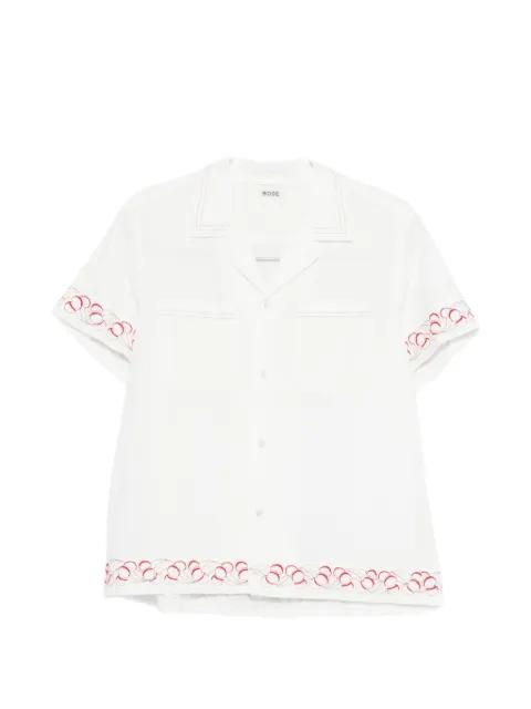Cherry Lane embroidered shirt by BODE