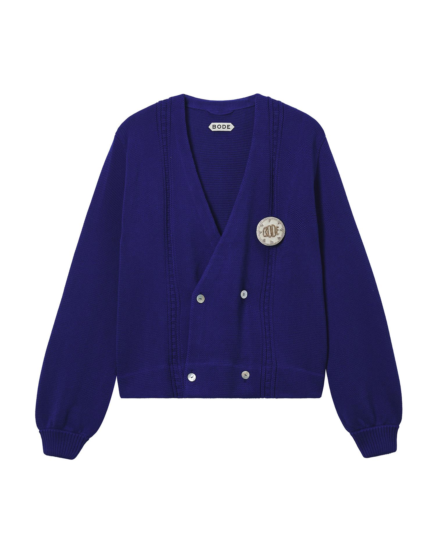 Double breasted cardigan by BODE