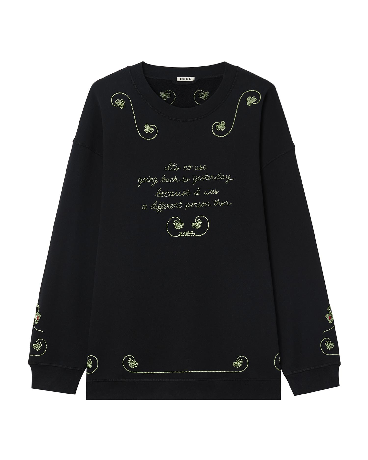 Embroidered sweatshirt by BODE