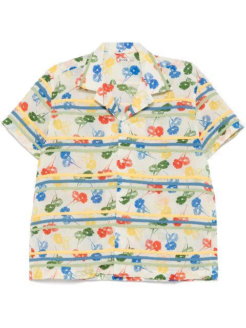 Flower Stamp shirt by BODE