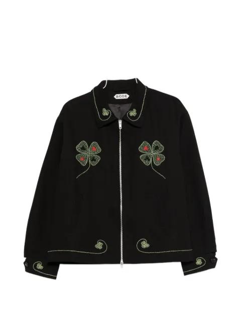 Lucky Draw embroidered jacket by BODE