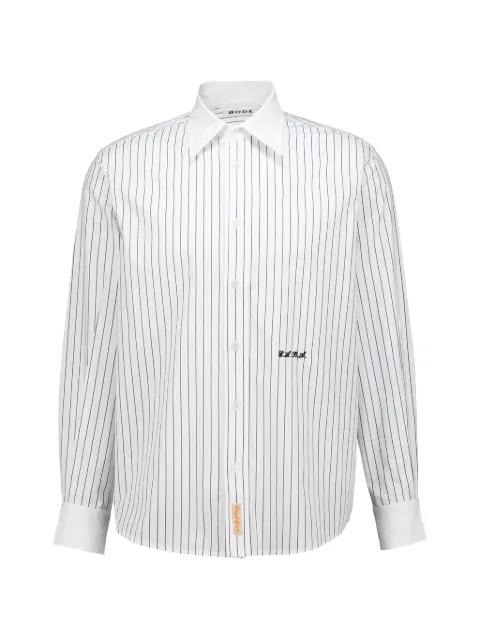 Steamboat stripe-pattern shirt by BODE