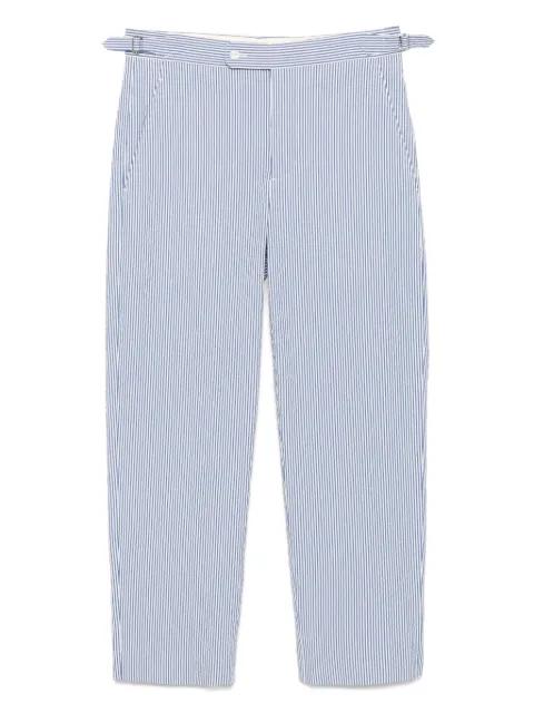 club striped trousers by BODE