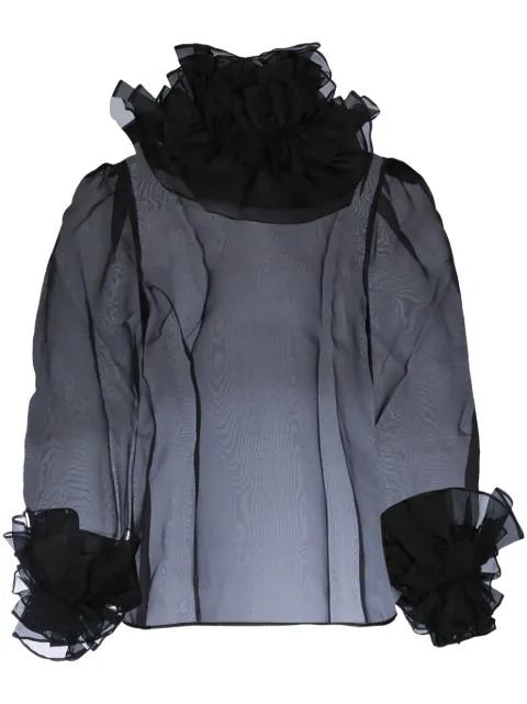 ruffled blouse by BODE