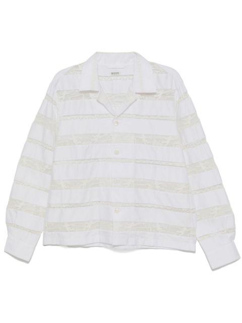 tennis lace shirt by BODE