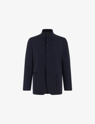 B Tech Stretch-Woven Jacket by BOGGI MILANO