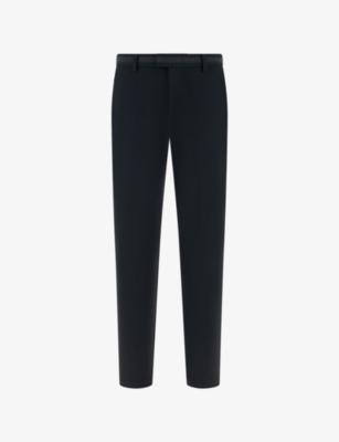 B-Tech Tapered-Leg Stretch-Woven Trousers by BOGGI MILANO