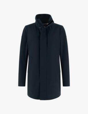 B Tech Technical-Fabric Car Coat by BOGGI MILANO