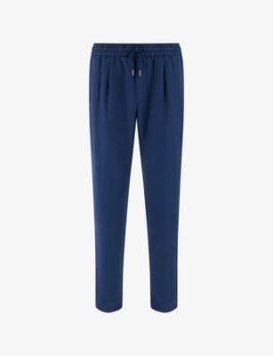 City Tapered Linen Trousers by BOGGI MILANO