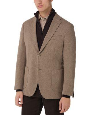 Cotton Blend Blazer by BOGGI MILANO