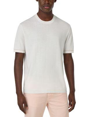Cotton Crepe Knit Tee by BOGGI MILANO