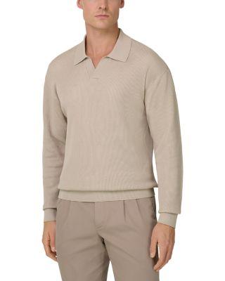Cotton Silk Polo Shirt by BOGGI MILANO