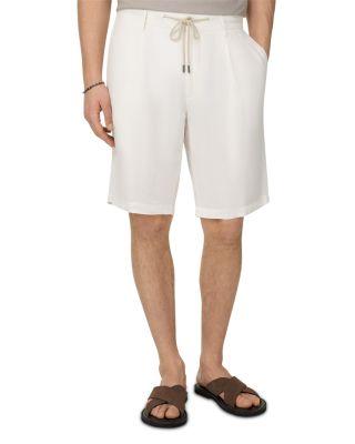 Coulisse Linen Shorts by BOGGI MILANO