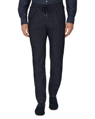 Coulisse Tapered Fit Drawstring Trousers by BOGGI MILANO