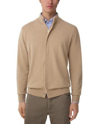 Full-Zip Cashmere Wool Sweater by BOGGI MILANO