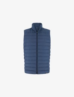 Gilet in Recycled Fabric With Goose Down by BOGGI MILANO
