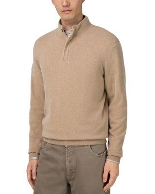 Half-Zip Cashmere Wool Sweater by BOGGI MILANO