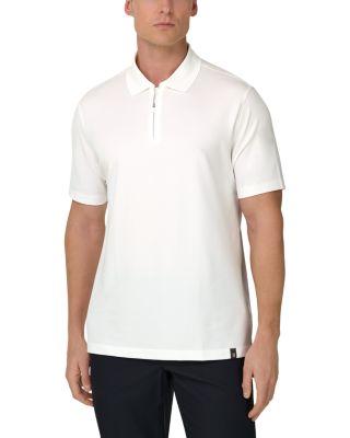 High Performance Pique Polo Shirt with S-Cafe&reg; Yarn by BOGGI MILANO