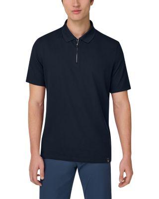 High Performance Pique Polo Shirt with S-Cafe&reg; Yarn by BOGGI MILANO