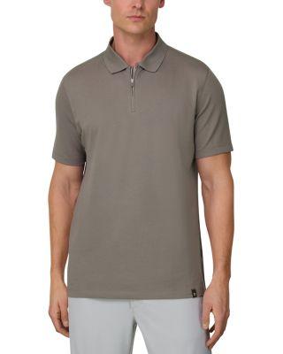 High Performance Pique Polo Shirt with S-Cafe&reg; Yarn by BOGGI MILANO