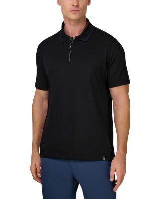 High Performance Pique Polo Shirt with S-Cafe&reg; Yarn by BOGGI MILANO