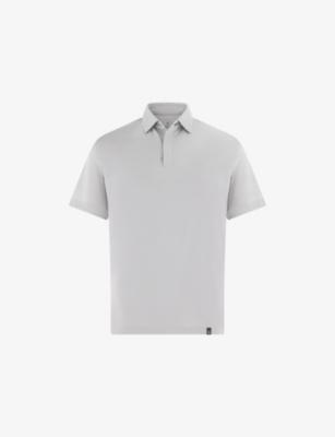 High-Performance S-Cafè® Yarn Cotton Piqué Polo Shirt by BOGGI MILANO