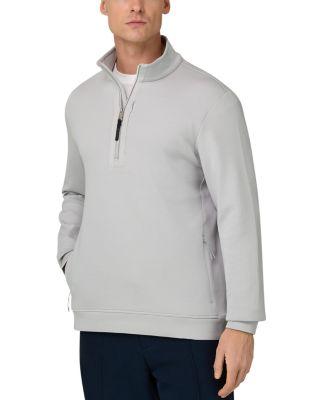 Lightweight Scuba Half Zip Sweatshirt by BOGGI MILANO