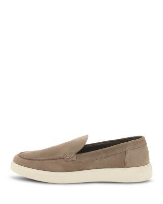 Men's Suede Leather Loafer Sneakers by BOGGI MILANO