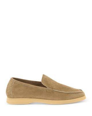 Men's Suede Leather Loafers by BOGGI MILANO