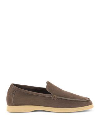Men's Suede Leather Loafers by BOGGI MILANO