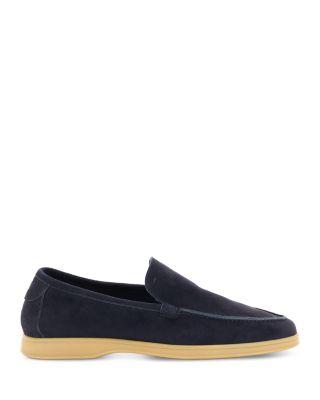 Men's Suede Leather Loafers by BOGGI MILANO