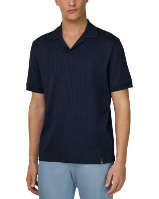 Mini Jacquard Open Collar Shirt by BOGGI MILANO
