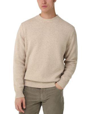 Mouline Wool Crewneck Sweater by BOGGI MILANO