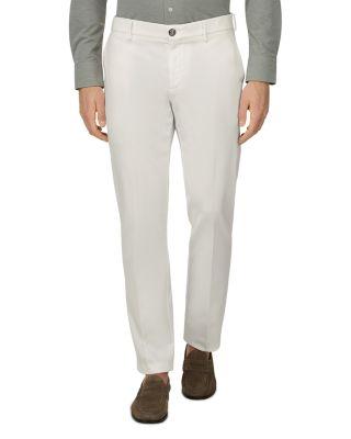 Panama Regular Fit Stretch Cotton Trousers by BOGGI MILANO