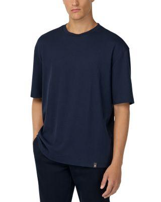 Pima Cotton Interlock Tee by BOGGI MILANO
