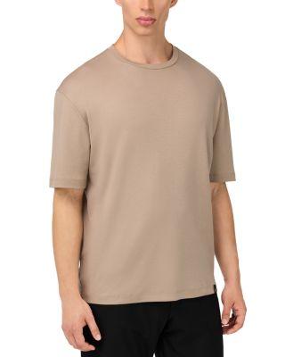 Pima Cotton Interlock Tee by BOGGI MILANO