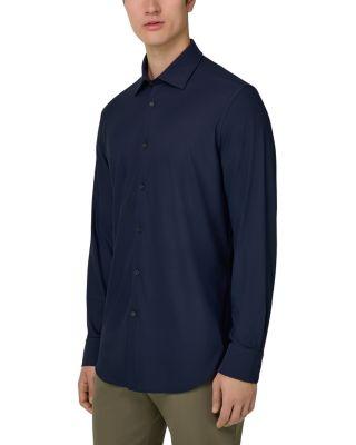 Piquet Slim Fit Tokyo Shirt by BOGGI MILANO