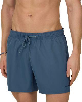 Plain Technical 5.7" Swimsuit by BOGGI MILANO