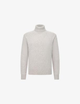 Polo-Neck Merino-Wool Jumper by BOGGI MILANO