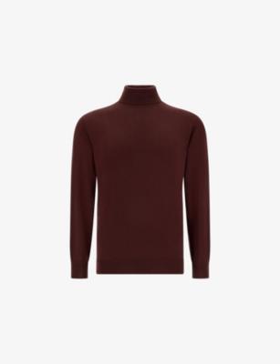 Polo-Neck Merino-Wool Jumper by BOGGI MILANO