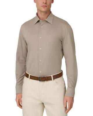 Regular Fit Japanese Jersey Shirt by BOGGI MILANO