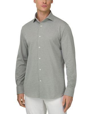Regular Fit Japanese Jersey Shirt by BOGGI MILANO
