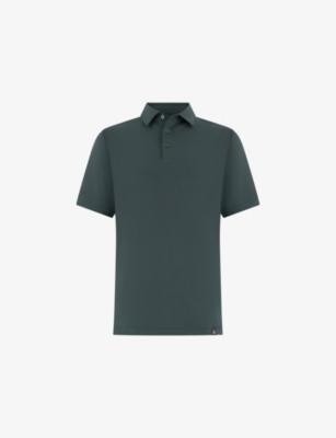 Regular-Fit Stretch Pima Cotton Polo Shirt by BOGGI MILANO