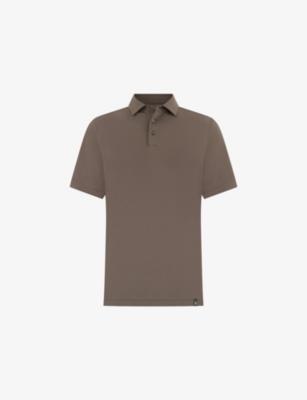Regular-Fit Stretch Pima Cotton Polo Shirt by BOGGI MILANO