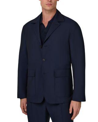 Regular Fit Wool Mohair Blazer by BOGGI MILANO