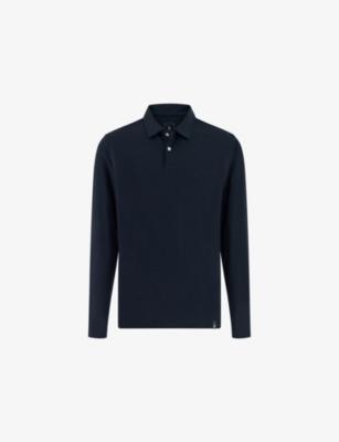 S-Cafè® Regular-Fit Stretch Cotton-Piqué Polo Shirt by BOGGI MILANO